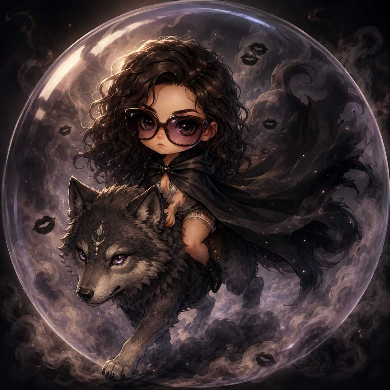 Rêverie chibi par Jenny Ams