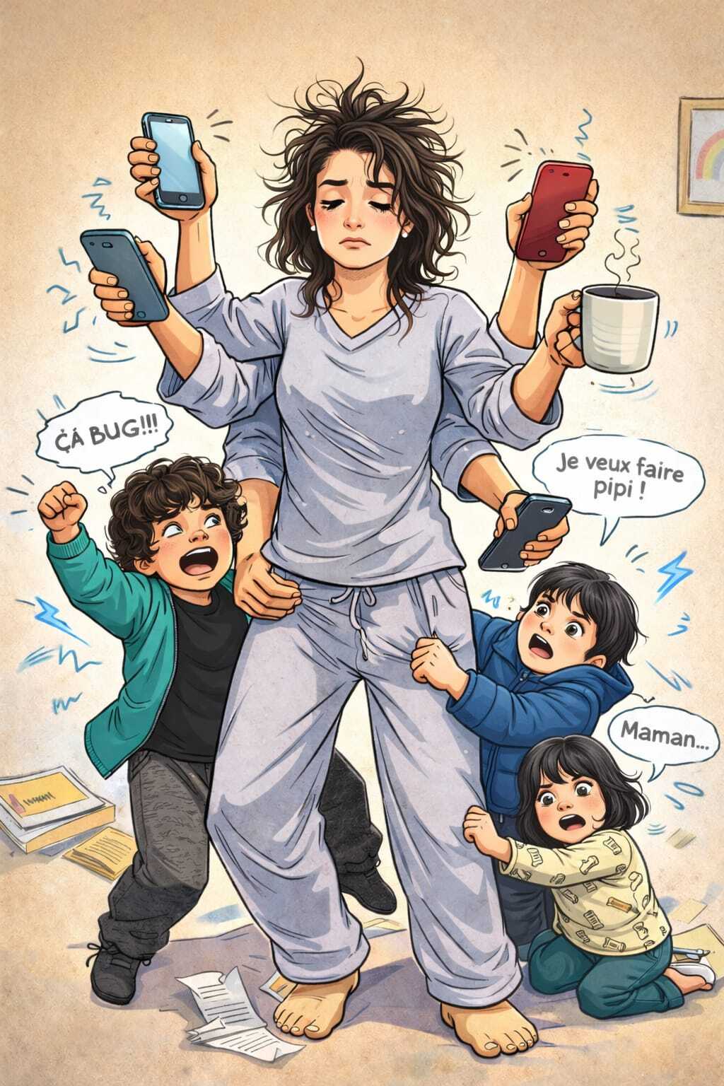 Rêverie chibi par Jenny Ams